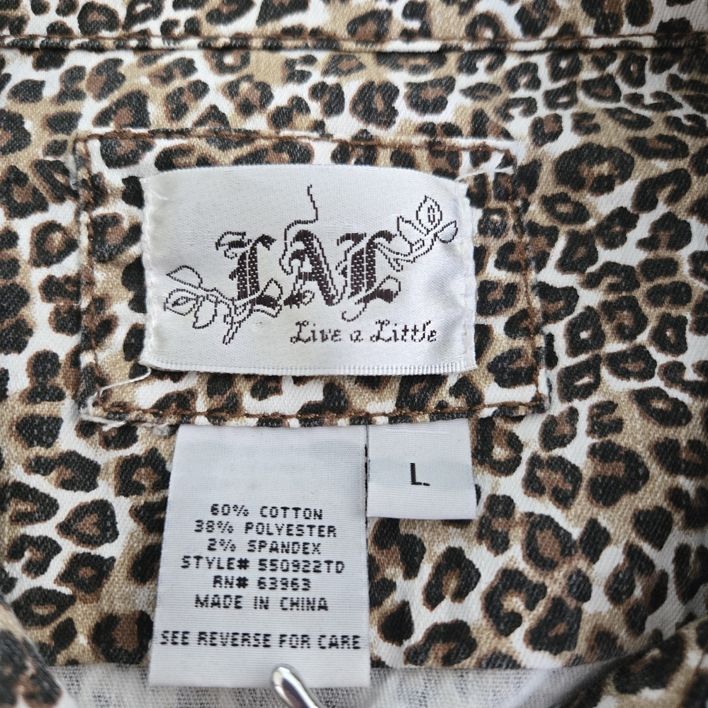 Live a Little Animal Print Jacket - Picture 2 of 9
